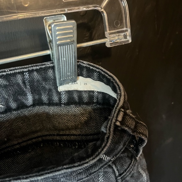 pacsun • pinstriped mom jeans - Picture 3 of 7